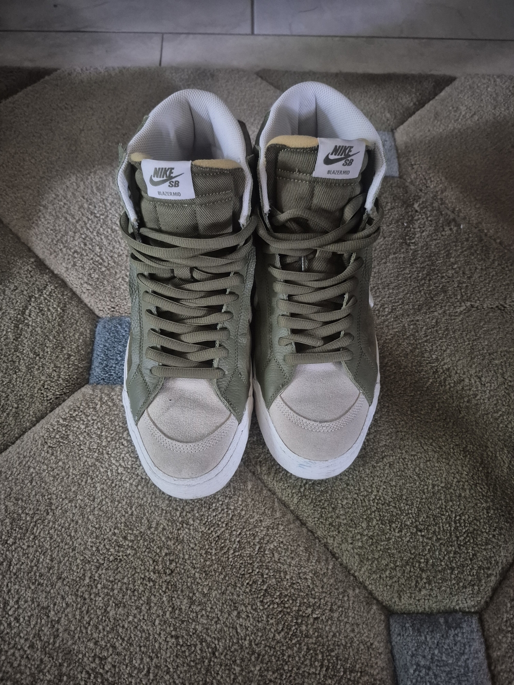 Nike SB Zoom Blazer Mid Premium Plus Pilgrim Mens 12.5